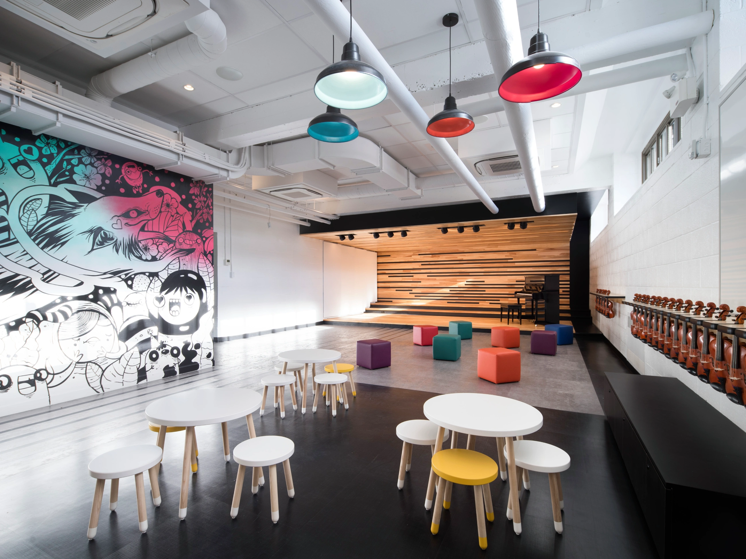 Music education space