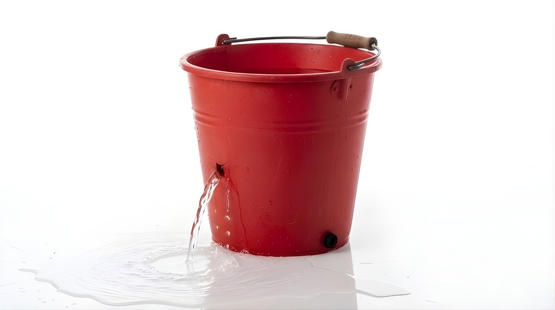 A leaking bucket