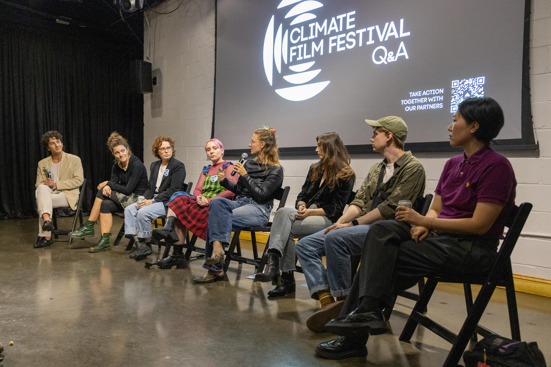 Film festival audience